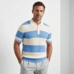 Men's Trendy Knitted Polo Shirt